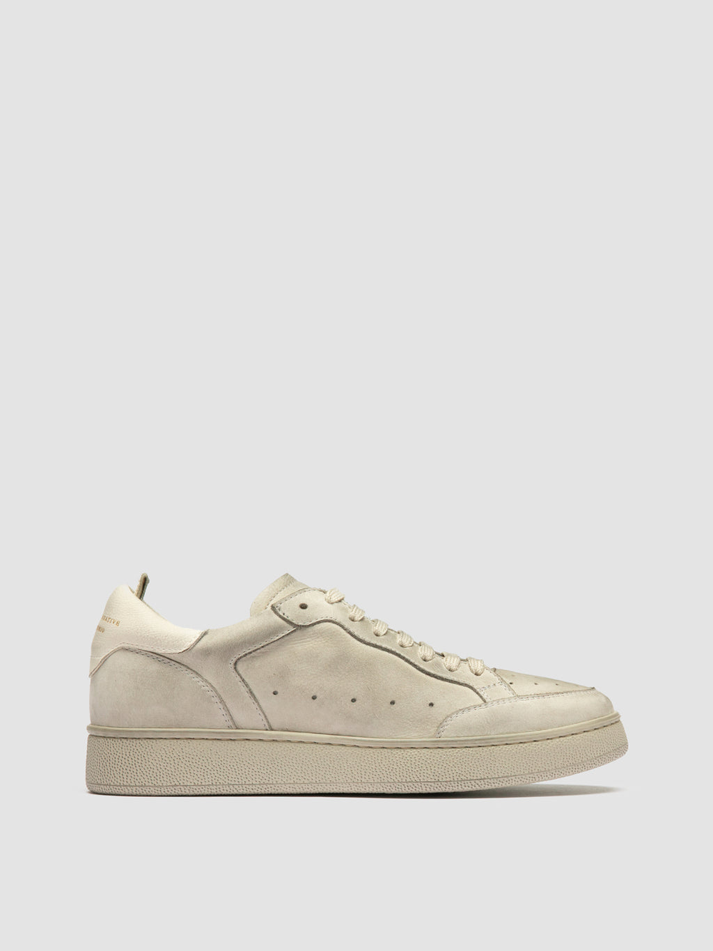 THE ANSWER 107 - Off White Nubuck Low Top Sneakers Women Officine Creative - 1