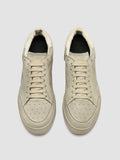 THE ANSWER 107 - Off White Nubuck Low Top Sneakers Women Officine Creative - 2