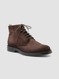 UNIFORM 018 - Dark Brown Leather Boots