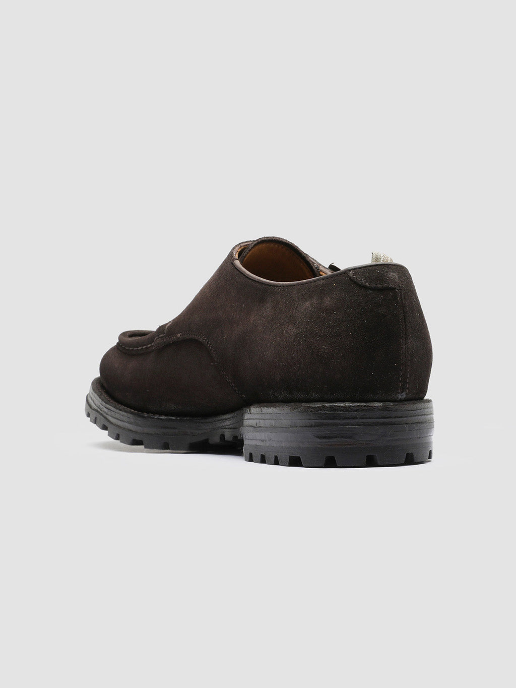 VAIL 012 - Dark Brown Suede Monk Shoes Men Officine Creative - 4