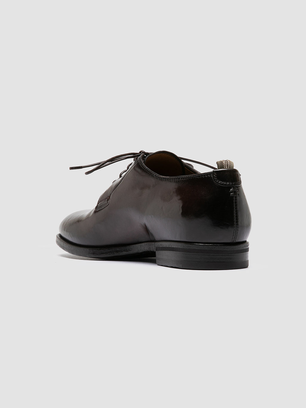 VANDERBILT CAOU 013 - Dark Brown Leather Derby Shoes