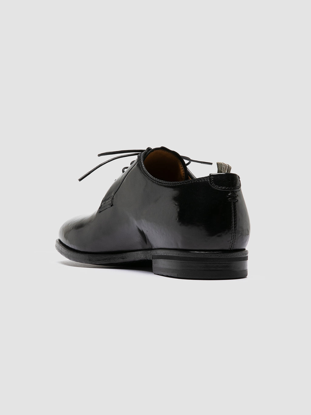 VANDERBILT CAOU 013 - Black Leather Derby Shoes