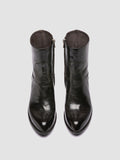 WADE 003 - Grey Leather Zipped Boots