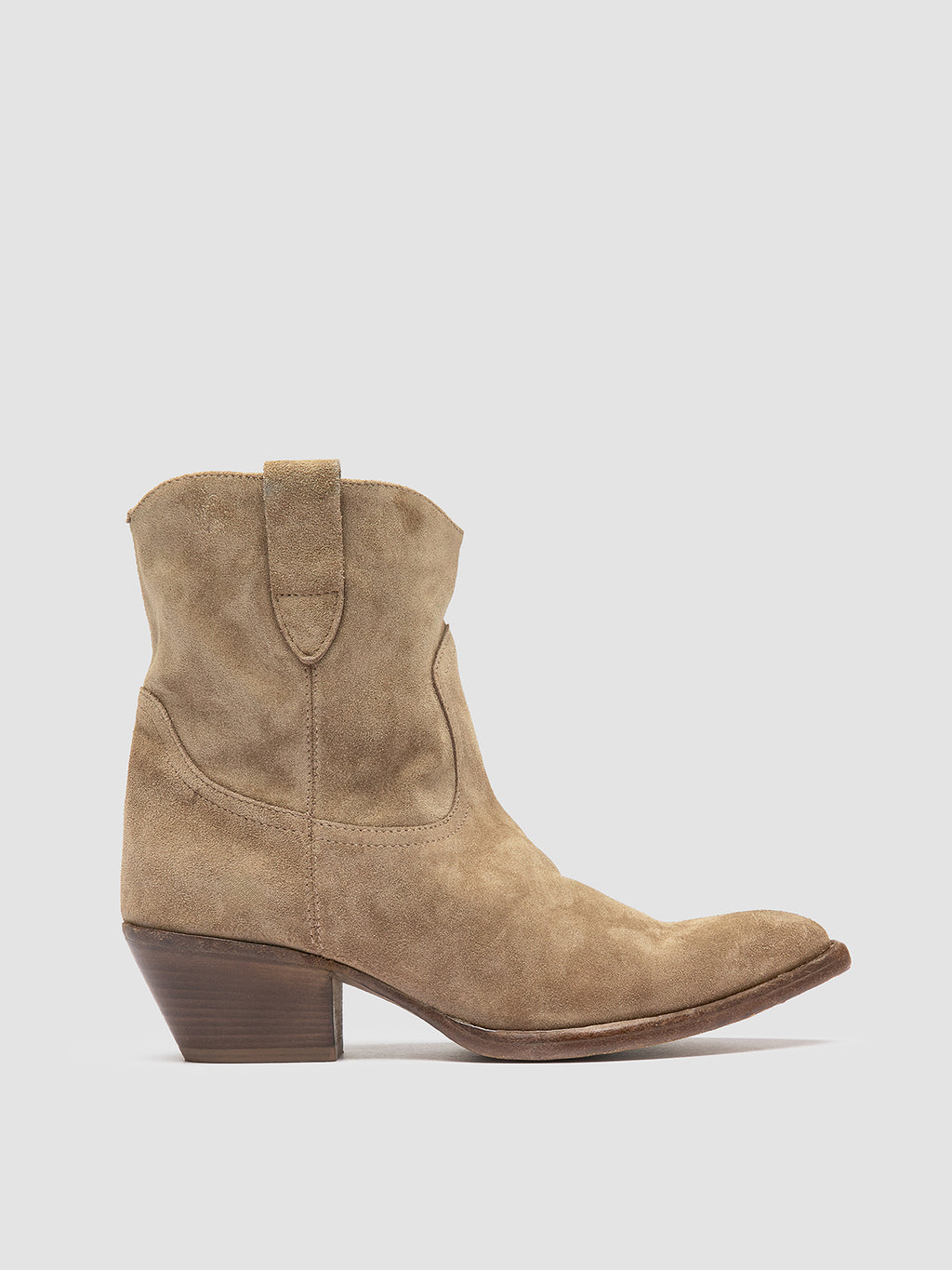 WANDA DD 104 - Brown Suede Zip Boots