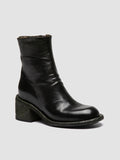 WILDS 004 - Green Leather Zipped Boots