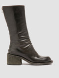 WILDS 006 - Brown Leather Zipped Boots Women Officine Creative - 1