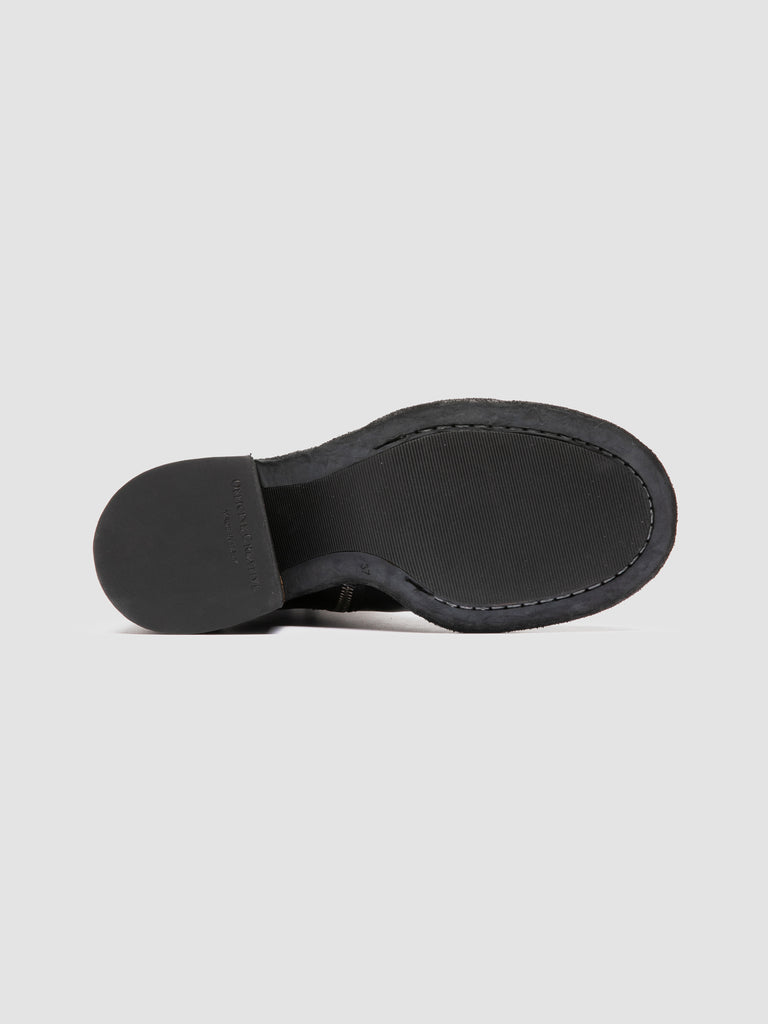 WILDS 019 - Black Leather Zipped Boots Officine Creative - 5