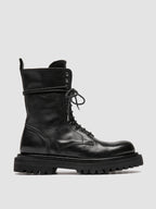 WISAL DD 106 - Black Leather Zip Boots