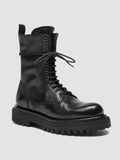 WISAL DD 106 - Stivali con Zip in Pelle Nera - thumb image 3,side view