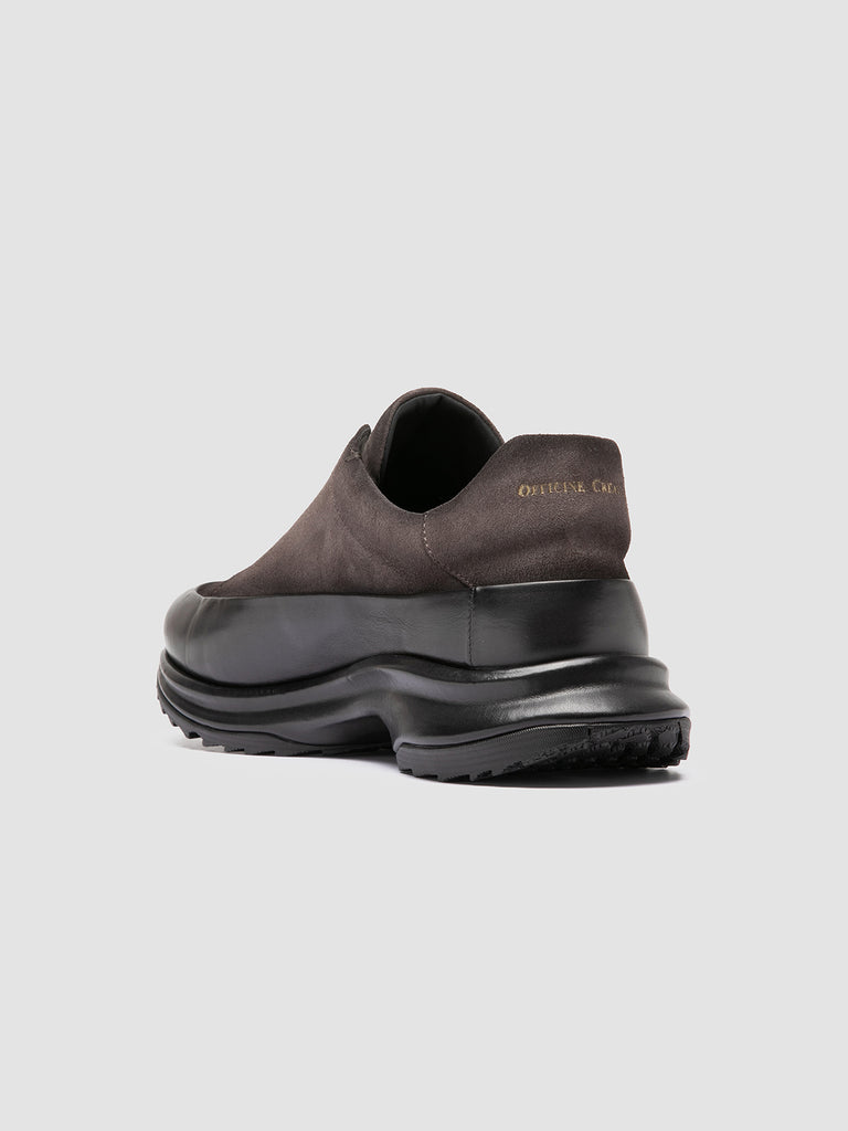 ZODIAC 001 - Grey Suede and Leather Sneakers Officine Creative - 4