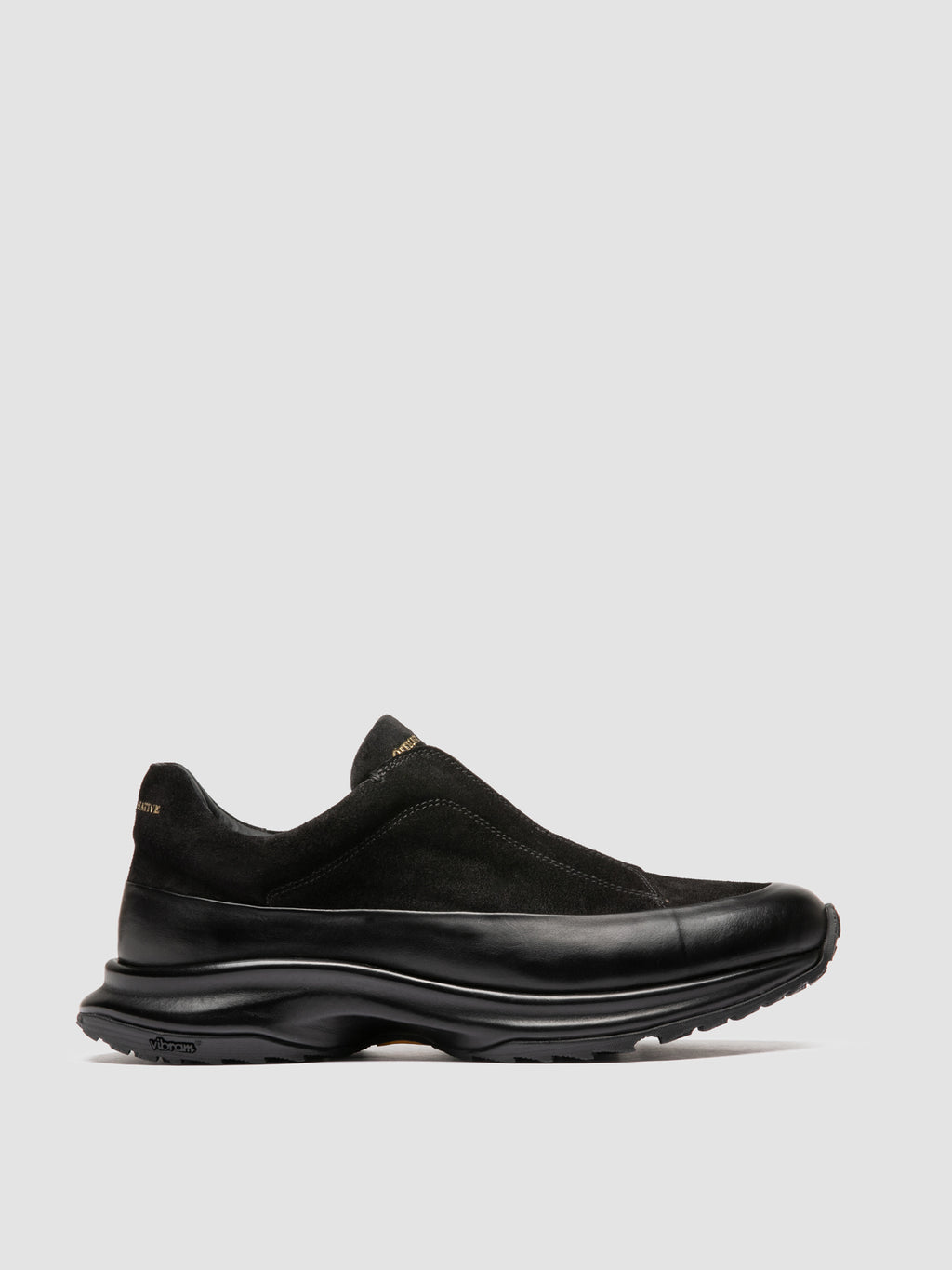 ZODIAC 001 - Black Suede and Leather Sneakers Officine Creative - 1