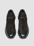 ZODIAC 001 - Black Suede and Leather Sneakers Officine Creative - 2