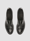 LEXIKON 501 - Black Leather Derby Shoes