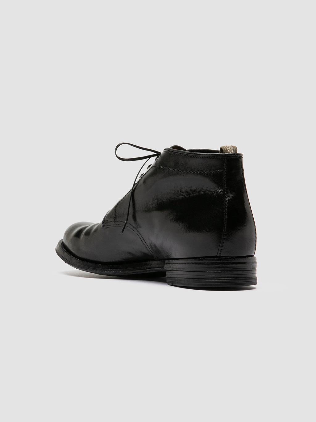 ANATOMIA 88 - Black Leather Chukka Boots Men Officine Creative - 4