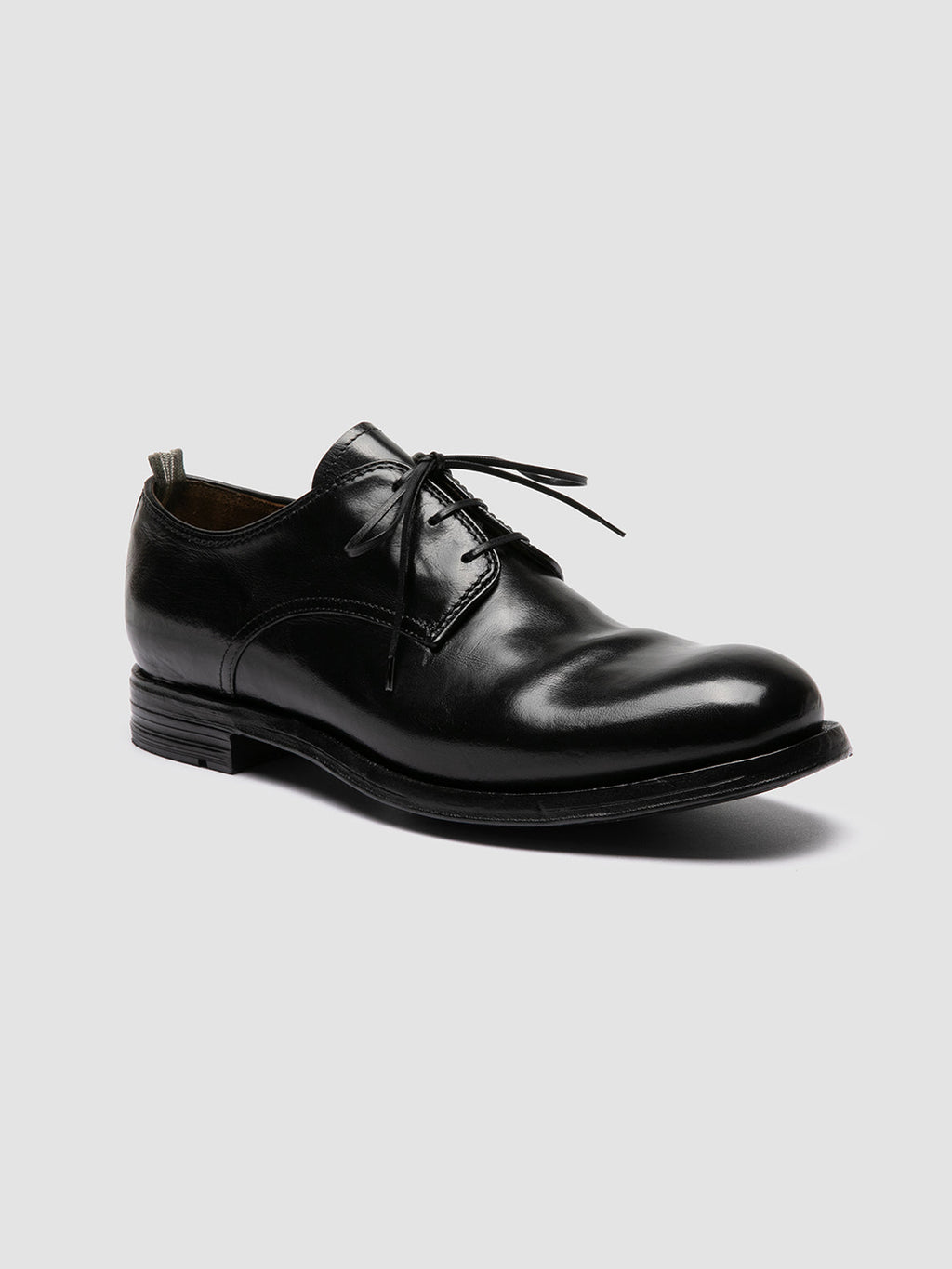 BALANCE 019 - Black Leather Derby Shoes Men Officine Creative - 3