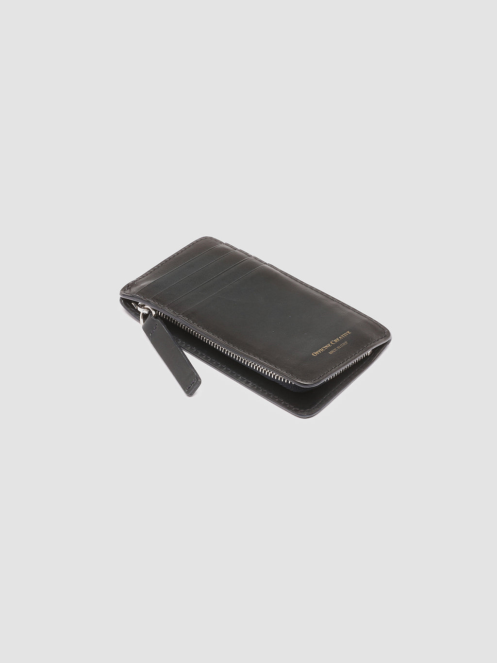 BERGE’ 03 - Blue Leather card holder  Officine Creative - 4