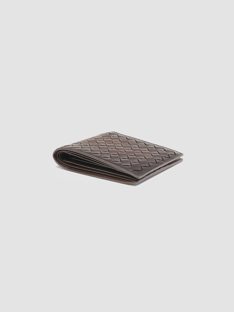 BOUDIN 123 - Brown Leather bifold wallet  Officine Creative - 3