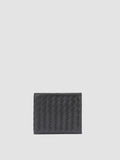 BOUDIN 123 - Black Leather Bifold Wallet  Officine Creative - 1