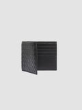 BOUDIN 123 - Black Leather Bifold Wallet  Officine Creative - 3