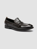 CHRONICLE 144 - Brown Leather Penny Loafers Men Officine Creative - 3