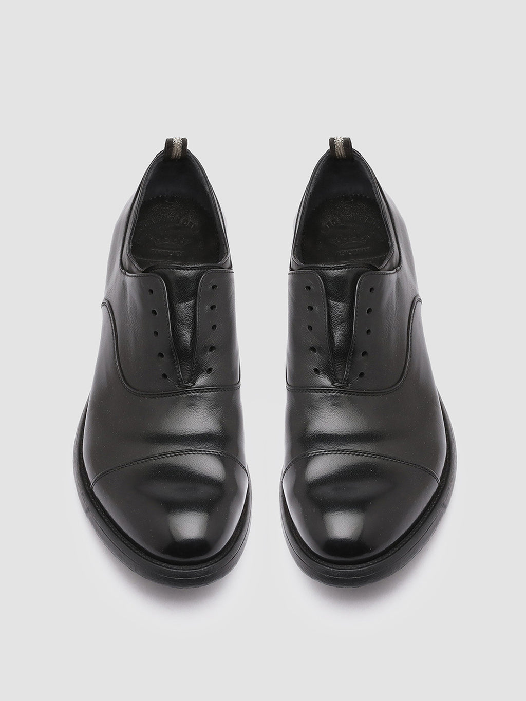 HIVE 004 - Black Leather Oxford Shoes Men Officine Creative - 2