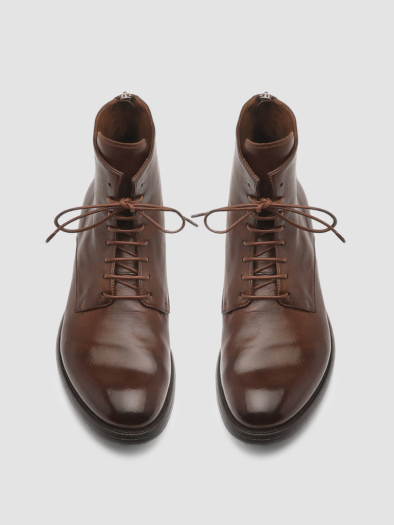 HIVE 016 - Brown Leather Boots