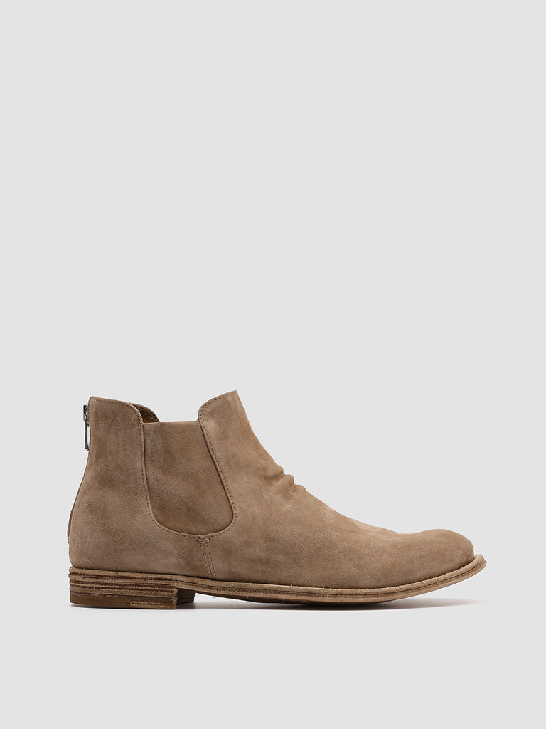 LEXIKON 528 - Brown Suede Zip boots
