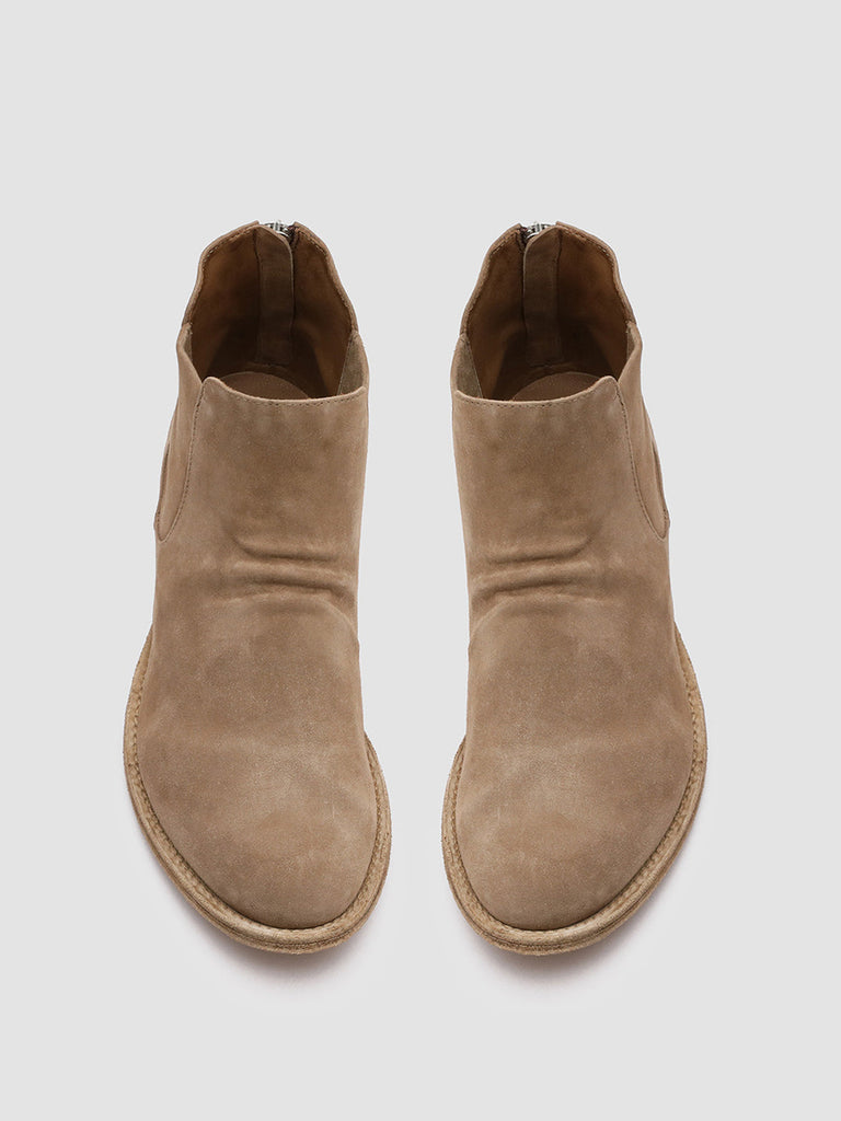LEXIKON 528 - Brown Suede Zip boots