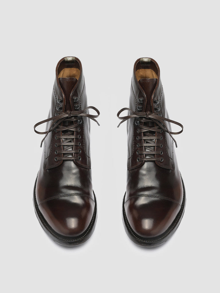 ANATOMIA 016 - Brown Leather Ankle Boots