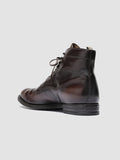 ANATOMIA 016 - Brown Leather Ankle Boots Men Officine Creative - 4