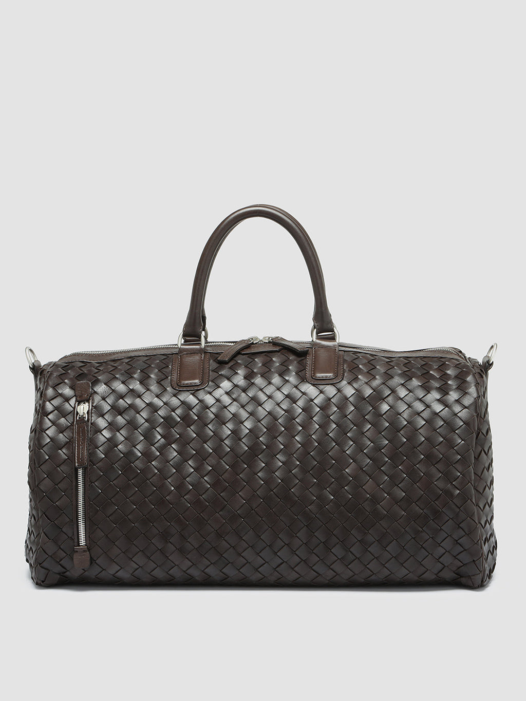 ARMOR 01 - Brown Leather Weekender  Officine Creative - 1