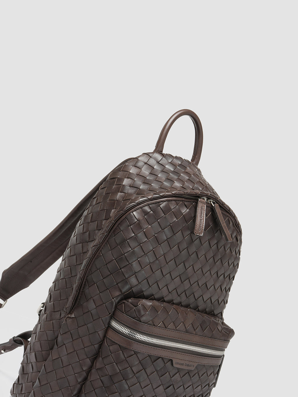 ARMOR 04 - Brown Leather backpack  Officine Creative - 2