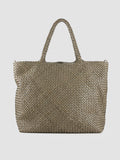 OC CLASS 35 Woven - Green Leather Tote Bag  Officine Creative - 1