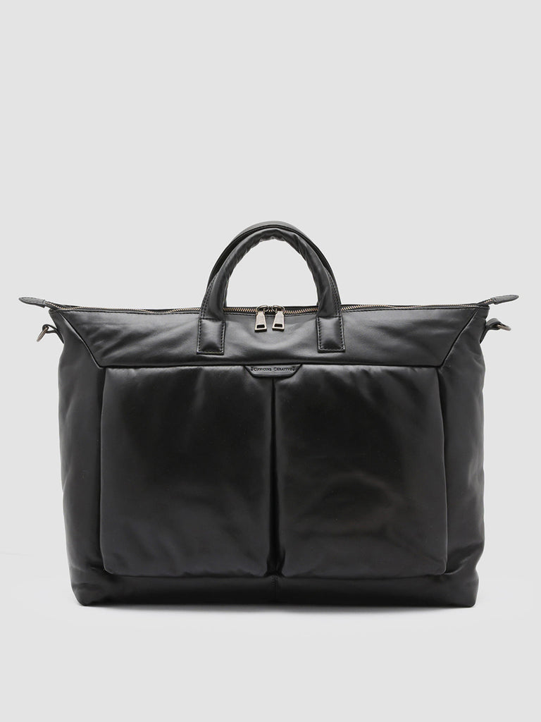 HELMET 31 - Black Leather Weekender