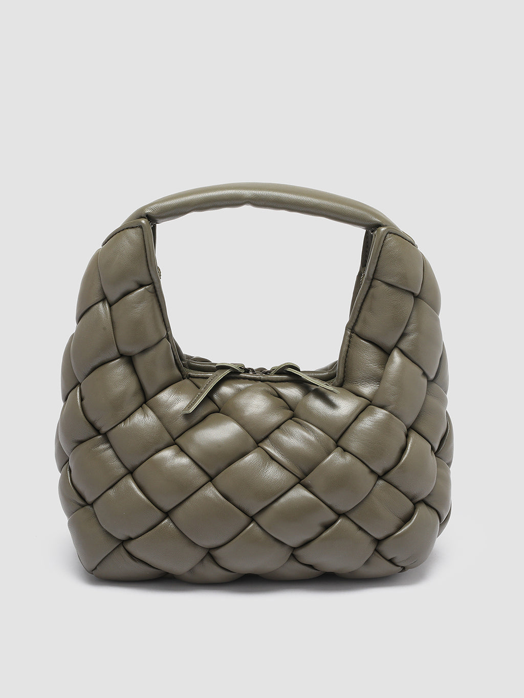 OC CLASS 52 - Green Woven Leather Hobo Bag  Officine Creative - 3