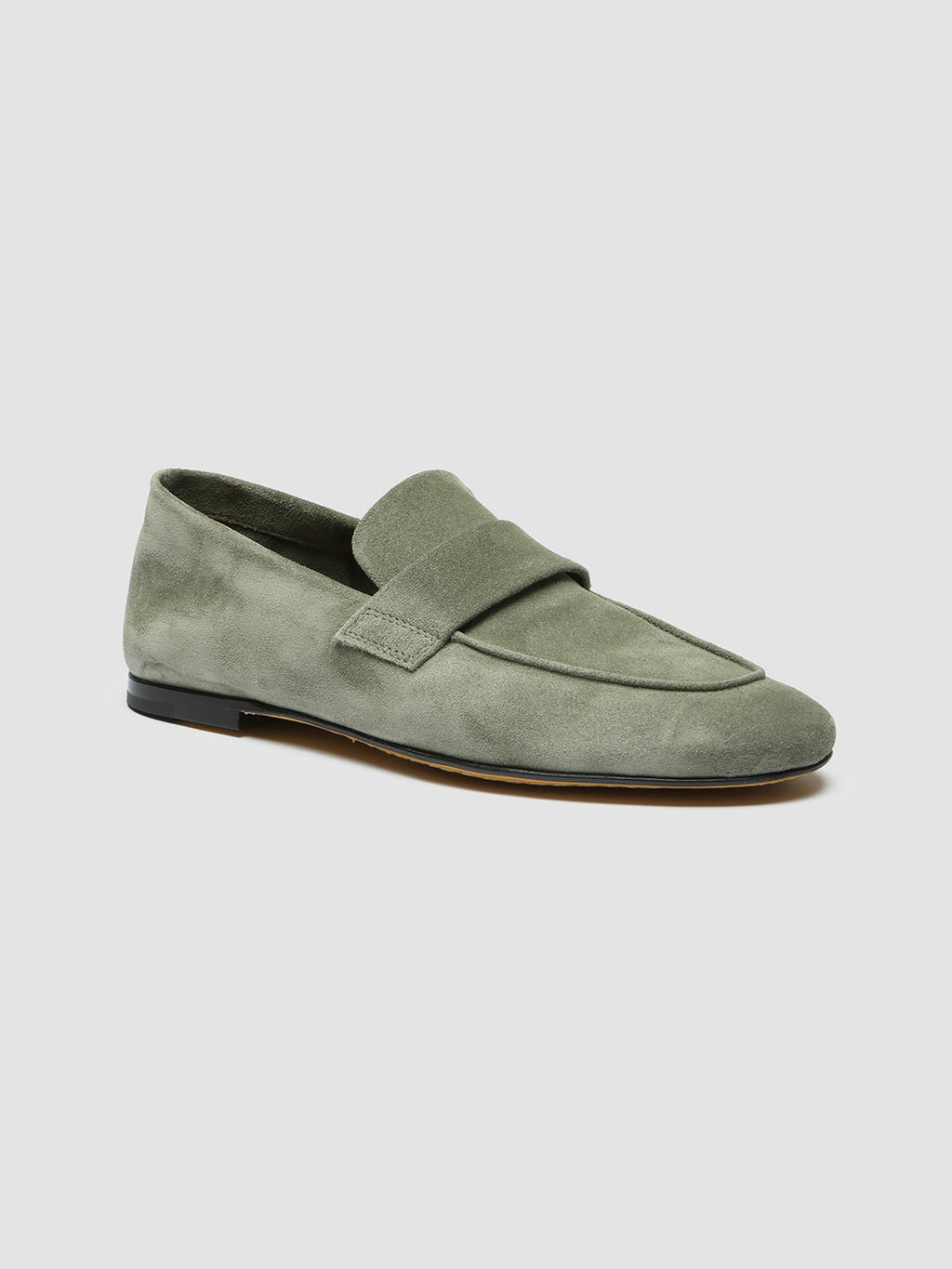 BLAIR 001 - Green Suede Loafers  Women Officine Creative - 3