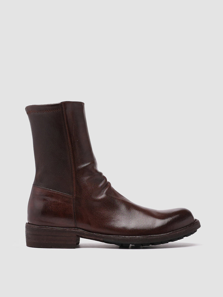 LEGRAND 203 - Brown Leather Booties