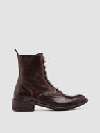 LISON 036 - Brown Leather Booties Women Officine Creative - 1