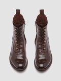 LISON 036 - Brown Leather Booties Women Officine Creative - 2