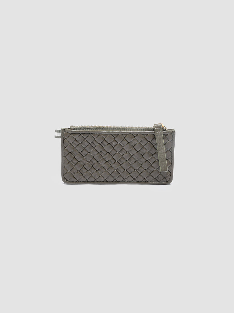 JULIET 103 - Green Leather card holder  Officine Creative - 4