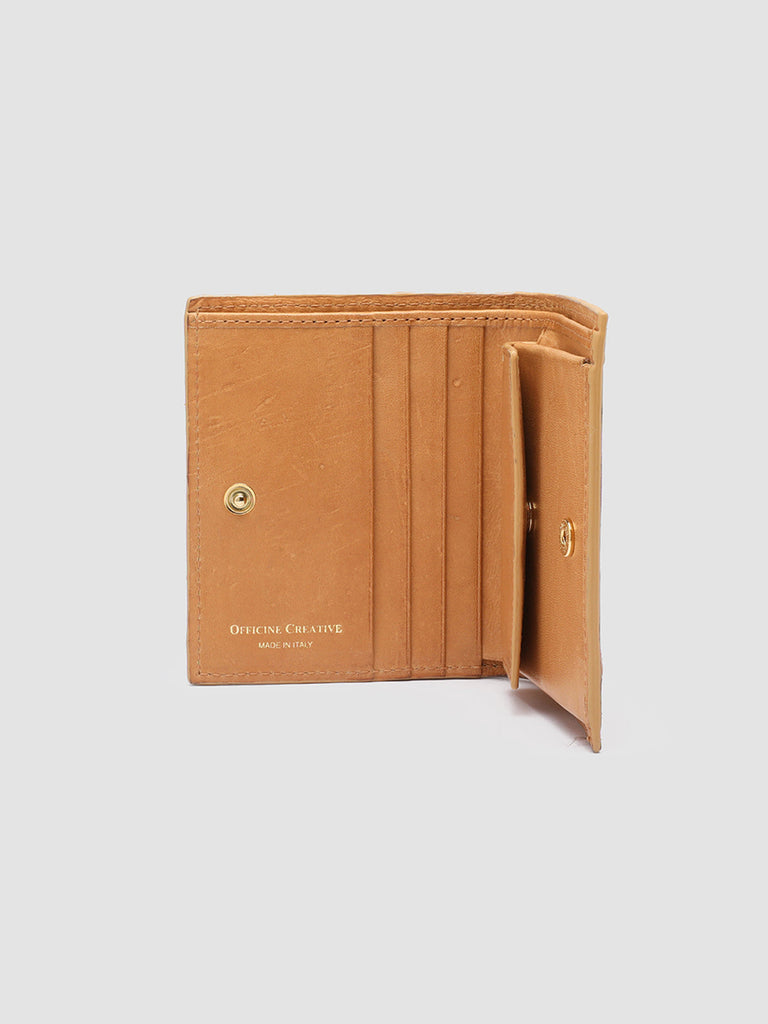 POCHE 111 - Brown Woven Leather bifold wallet