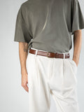 OC STRIP 04 - Brown Leather belt  Officine Creative - 4