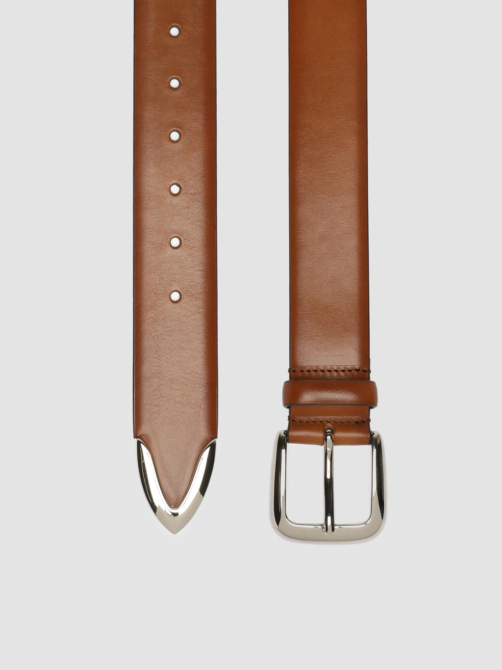 OC STRIP 052 - Brown Leather Belt  Officine Creative - 7