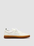 ASSET 001 - White Leather Low Top Sneakers men Officine Creative - 1