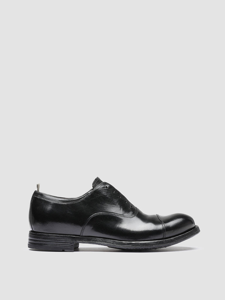 BALANCE 006 - Black Leather Oxford Shoes