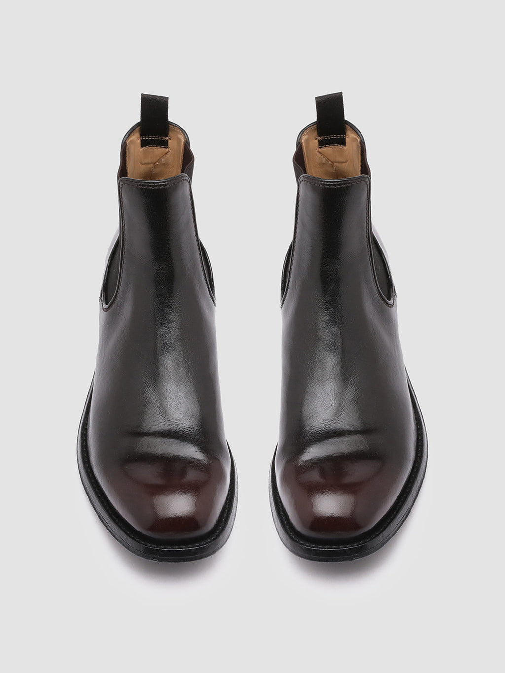 BALANCE 008 - Black Leather Chelsea Boots Men Officine Creative - 2