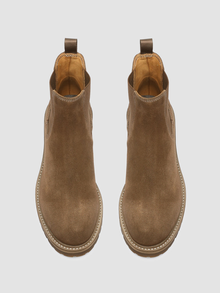 BOSS 004 - Brown Suede Chelsea Boots