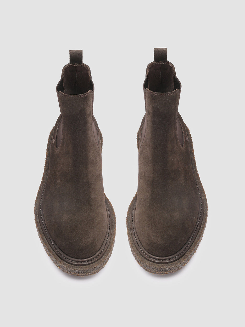 BULLET 002 - Brown Suede Chelsea Boots Men Officine Creative - 3