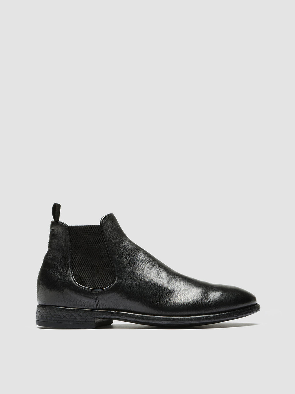 CETON 647 - Black Leather Chelsea Boots Men Officine Creative - 1