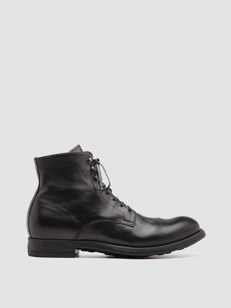 CHRONICLE 004 - Black Leather Ankle Boots